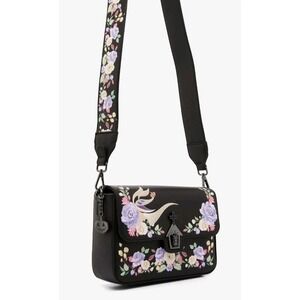 NEW Loungefly Disney‎ The Nightmare Before Christmas Zero Floral Crossbody Bag